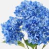 Artificial Flower 26*26*49cm Hydrangea *5 bush GS-17724056 Flowers Bush YeahFlower is one of Chinese leading OEM manufacturers and exporters , supplying the silk flowers, wholesale artificial trees