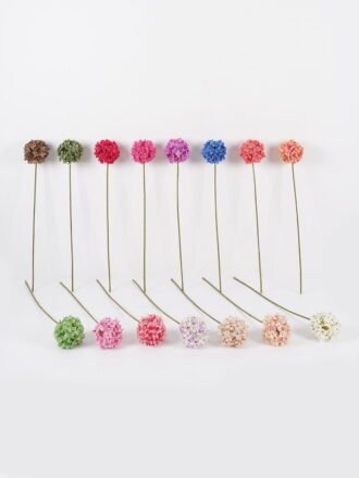 Artificial Flower 9*9*43cm Rose single stem GS-68024007-W2 Single Flowers 3,000+ sqm showroom with thousands of artificial flowers, plants & trees ready for global sourcing.
