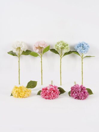 Artificial Flower 26*26*55cm Hydrangea  single stem GS-68823007-Z1 Single Flowers 3,000+ sqm showroom with thousands of artificial flowers, plants & trees ready for global sourcing.