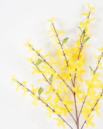 Artificial Flower 25*25*88cm  Jasminum nudiflorum  single stem GS-73324030 2024SEP YeahFlower is one of Chinese leading OEM manufacturers and exporters , supplying the silk flowers, wholesale artificial trees