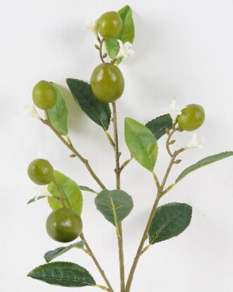 Artificial Flower 21*21*62cm Lemon  single stem GS-73324018 2024SEP YeahFlower is one of Chinese leading OEM manufacturers and exporters , supplying the silk flowers, wholesale artificial trees
