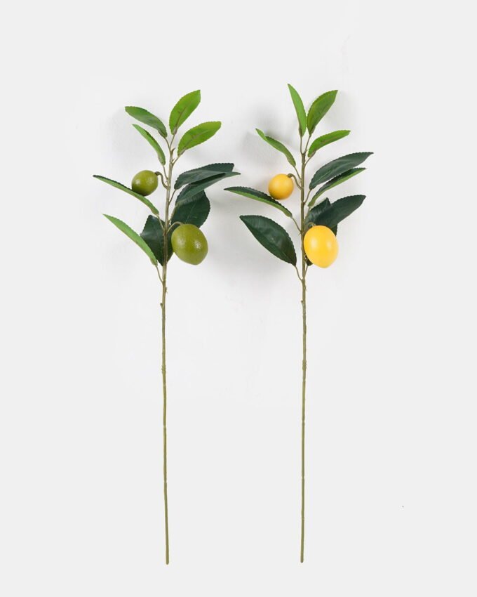 Artificial Flower 17*17*60cm Lemon  single stem GS-73324019 2024SEP YeahFlower is one of Chinese leading OEM manufacturers and exporters , supplying the silk flowers, wholesale artificial trees