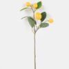 Artificial Flower 18*18*45cm Lemon  single stem GS-73324020-Y1 2024SEP YeahFlower is one of Chinese leading OEM manufacturers and exporters , supplying the silk flowers, wholesale artificial trees