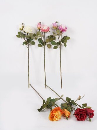 Artificial Flower 13*13*80cm Sakura  single stem GS-35124001-W2 Single Flowers 3,000+ sqm showroom with thousands of artificial flowers, plants & trees ready for global sourcing.
