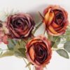 Artificial Flower 23*23*32cm Rose*5 bush GS-68024011-R1 Flowers Bush YeahFlower is one of Chinese leading OEM manufacturers and exporters , supplying the silk flowers, wholesale artificial trees