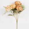 Artificial Flower 23*23*32cm Rose*5 bush GS-68024011-Y2 2024SEP YeahFlower is one of Chinese leading OEM manufacturers and exporters , supplying the silk flowers, wholesale artificial trees