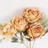 Artificial Flower 23*23*32cm Rose*5 bush GS-68024011-Y2 2024SEP YeahFlower is one of Chinese leading OEM manufacturers and exporters , supplying the silk flowers, wholesale artificial trees