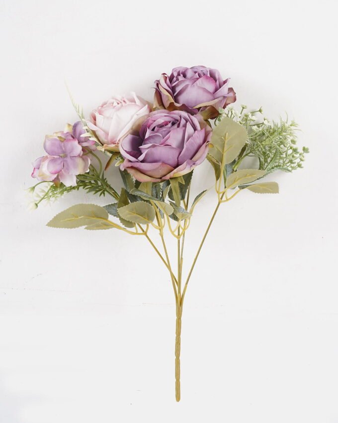 Artificial Flower 23*23*32cm Rose*5 bush GS-68024011-Z2 2024SEP YeahFlower is one of Chinese leading OEM manufacturers and exporters , supplying the silk flowers, wholesale artificial trees