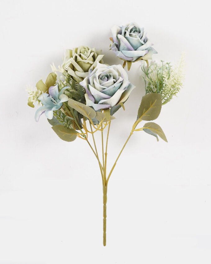 Artificial Flower 24*24*33cm Rose*5 bush GS-68024014 2024SEP YeahFlower is one of Chinese leading OEM manufacturers and exporters , supplying the silk flowers, wholesale artificial trees