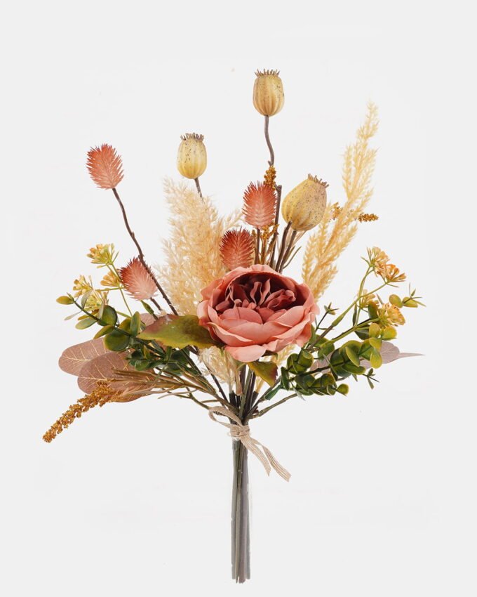 Artificial Flower 22*22*42cm Rose *7 bundle GS-16824043 2024SEP YeahFlower is one of Chinese leading OEM manufacturers and exporters , supplying the silk flowers, wholesale artificial trees