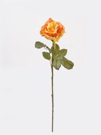 Artificial Flower 14*14*66cm Rose single stem GS-35124004-W2 Single Flowers 3,000+ sqm showroom with thousands of artificial flowers, plants & trees ready for global sourcing.