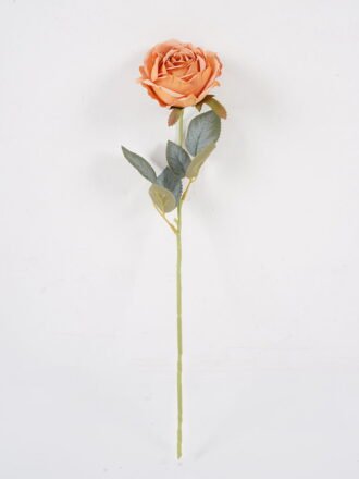 Artificial Flower 12*12*43cm Rose single stem GS-68024003-G4 Single Flowers 3,000+ sqm showroom with thousands of artificial flowers, plants & trees ready for global sourcing.