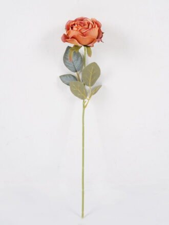 Artificial Flower 12*12*43cm Rose single stem GS-68024003-O1 Single Flowers 3,000+ sqm showroom with thousands of artificial flowers, plants & trees ready for global sourcing.