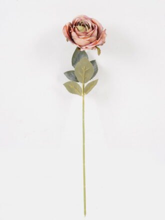 Artificial Flower 12*12*43cm Rose single stem GS-68024003-P3 Single Flowers 3,000+ sqm showroom with thousands of artificial flowers, plants & trees ready for global sourcing.