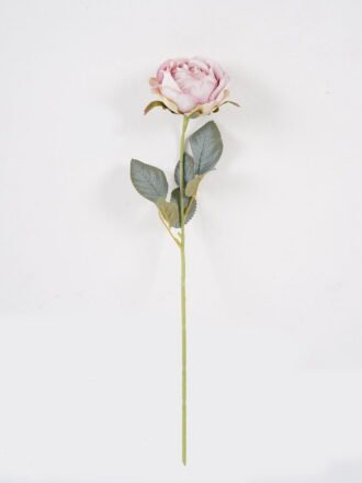 Artificial Flower 12*12*43cm Rose single stem GS-68024003-Y3 Single Flowers 3,000+ sqm showroom with thousands of artificial flowers, plants & trees ready for global sourcing.