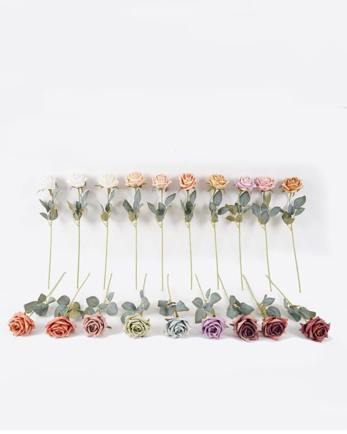 Artificial Flower 9*9*44cm Rose single stem GS-68024006 2024SEP YeahFlower is one of Chinese leading OEM manufacturers and exporters , supplying the silk flowers, wholesale artificial trees