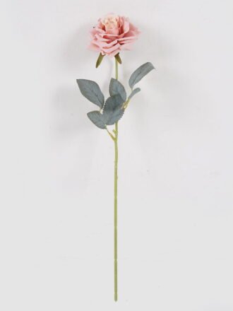 Artificial Flower 9*9*43cm Rose single stem GS-68024007-R3 Single Flowers 3,000+ sqm showroom with thousands of artificial flowers, plants & trees ready for global sourcing.