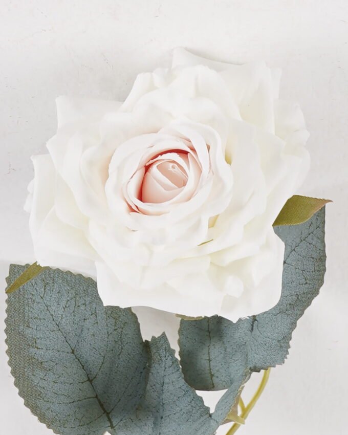 Artificial Flower 9*9*43cm Rose single stem GS-68024007-W2 Single Flowers 3,000+ sqm showroom with thousands of artificial flowers, plants & trees ready for global sourcing.