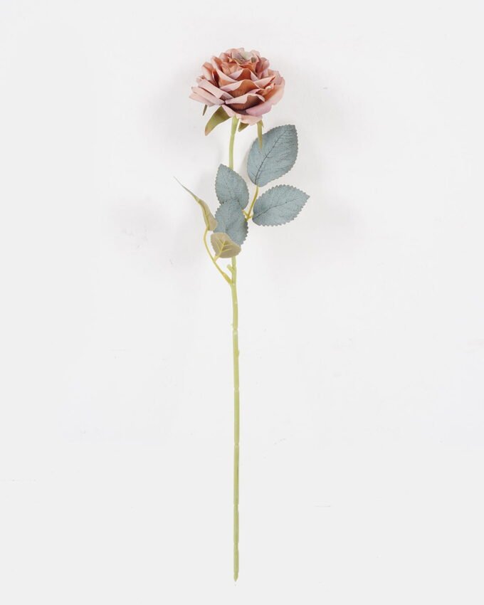 Artificial Flower 9*9*43cm Rose single stem GS-68024007 Single Flowers 3,000+ sqm showroom with thousands of artificial flowers, plants & trees ready for global sourcing.