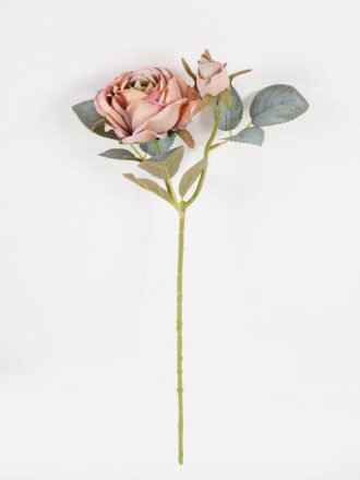 Artificial Flower 17*17*47cm Rose single stem GS-68024015-P2 Single Flowers 3,000+ sqm showroom with thousands of artificial flowers, plants & trees ready for global sourcing.