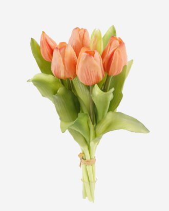Artificial Flower 17*30cm Tulip Bouquet*7 GS-41520031-P3 2024SEP YeahFlower is one of Chinese leading OEM manufacturers and exporters , supplying the silk flowers, wholesale artificial trees