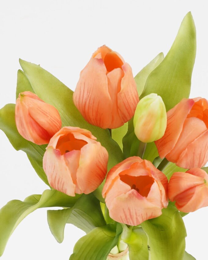 Artificial Flower 17*30cm Tulip Bouquet*7 GS-41520031-P3 Bouquet 3,000+ sqm showroom with thousands of artificial flowers, plants & trees ready for global sourcing.