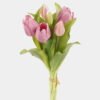 Artificial Flower 17*30cm Tulip Bouquet*7 GS-41520031-Z1 2024Aug YeahFlower is one of Chinese leading OEM manufacturers and exporters , supplying the silk flowers, wholesale artificial trees
