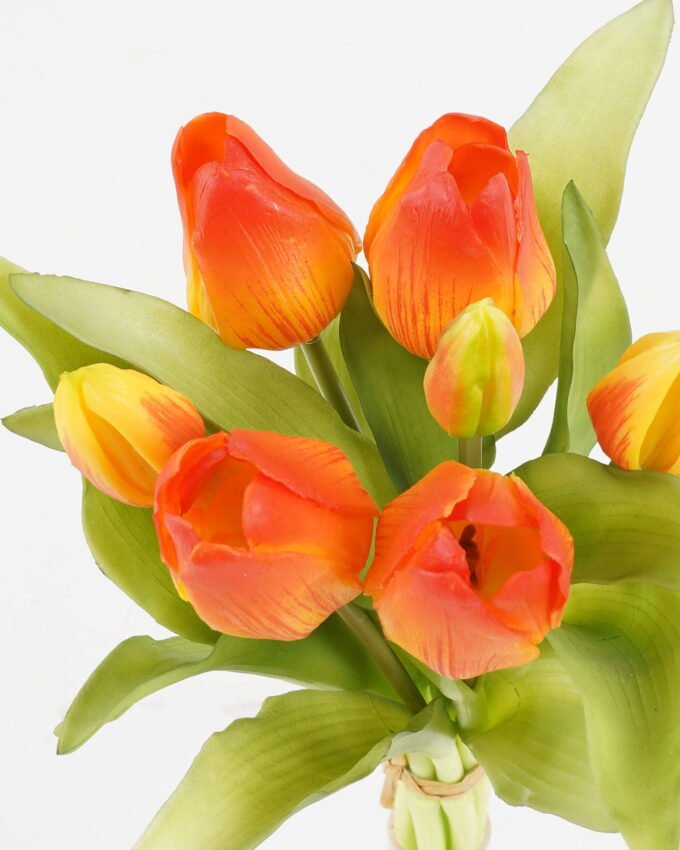 Artificial Flower 17*30cm Tulip Bouquet*7 GS-41520031 2024Aug YeahFlower is one of Chinese leading OEM manufacturers and exporters , supplying the silk flowers, wholesale artificial trees