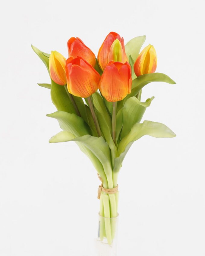 Artificial Flower 17*30cm Tulip Bouquet*7 GS-41520031 2024Aug YeahFlower is one of Chinese leading OEM manufacturers and exporters , supplying the silk flowers, wholesale artificial trees