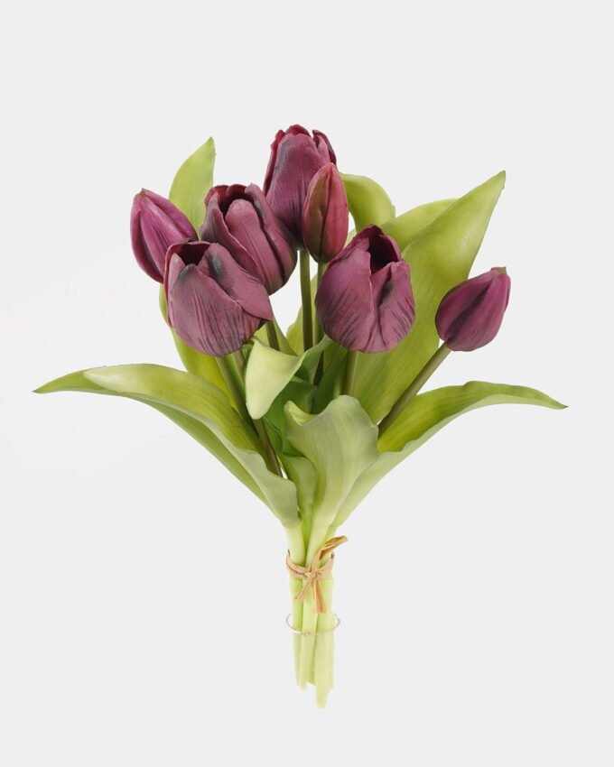 Artificial Flower 17*30cm Tulip Bouquet*7 GS-41520031 2024Aug YeahFlower is one of Chinese leading OEM manufacturers and exporters , supplying the silk flowers, wholesale artificial trees