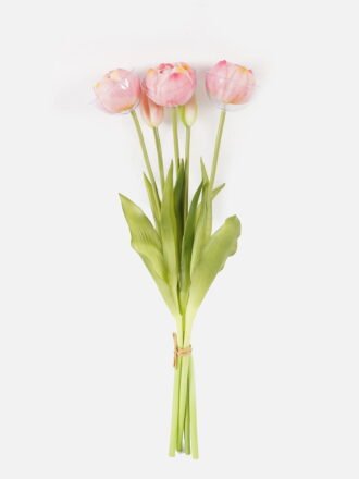Artificial Flower 18*43CM Tulip bouquet*5 GS-41521015-P2-REV Bouquet 3,000+ sqm showroom with thousands of artificial flowers, plants & trees ready for global sourcing.