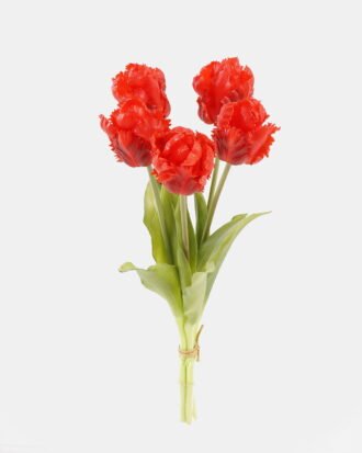 Artificial Flower 25*25*40cm Tulip bouquet *5 bundle GS-41524005-R1 2024SEP YeahFlower is one of Chinese leading OEM manufacturers and exporters , supplying the silk flowers, wholesale artificial trees