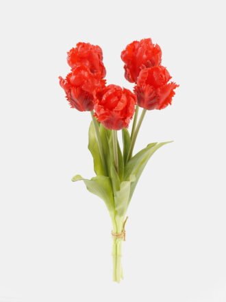 Artificial Flower 25*25*39cm  Tulip bouquet *7 bundle GS-41524004-P3 Bouquet 3,000+ sqm showroom with thousands of artificial flowers, plants & trees ready for global sourcing.