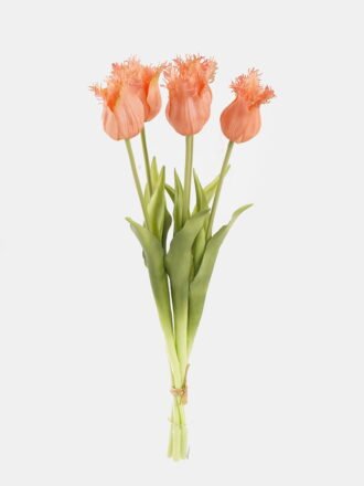 Artificial Flower 25*25*45cm  Tulip bouquet *5 bundle GS-41524006-O1 Bouquet 3,000+ sqm showroom with thousands of artificial flowers, plants & trees ready for global sourcing.