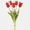 Artificial Flower 25*25*45cm  Tulip bouquet *5 bundle GS-41524006-R1 2024SEP YeahFlower is one of Chinese leading OEM manufacturers and exporters , supplying the silk flowers, wholesale artificial trees