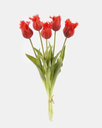 Artificial Flower 25*25*45cm  Tulip bouquet *5 bundle GS-41524006-R1 2024SEP YeahFlower is one of Chinese leading OEM manufacturers and exporters , supplying the silk flowers, wholesale artificial trees