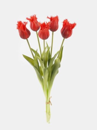 Artificial Flower 25*25*45cm  Tulip bouquet *5 bundle GS-41524006-P2 Bouquet 3,000+ sqm showroom with thousands of artificial flowers, plants & trees ready for global sourcing.