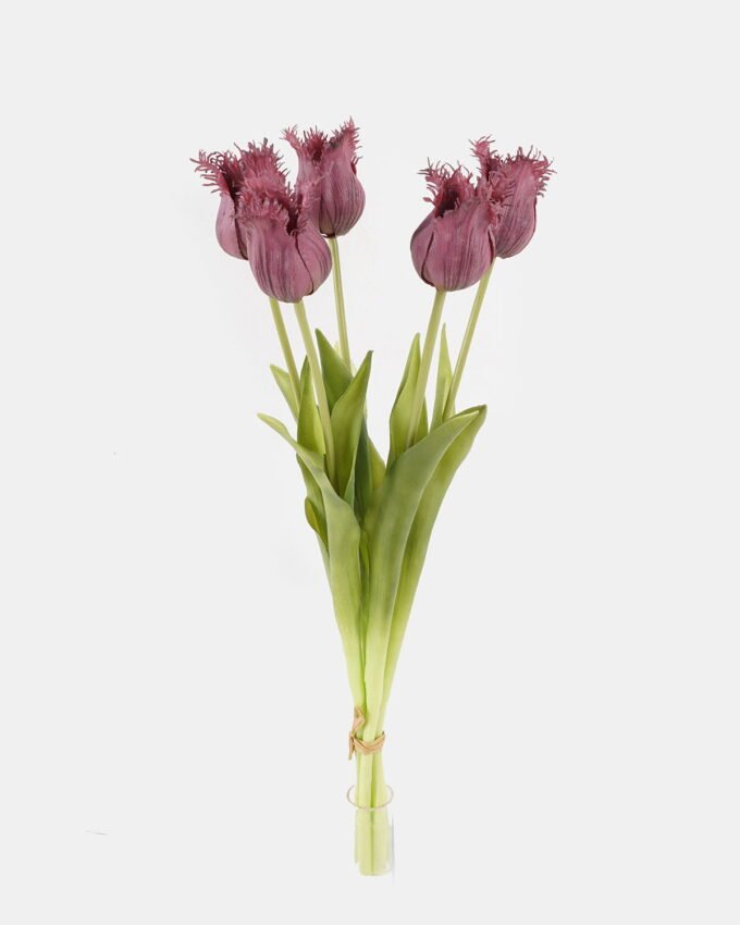 Artificial Flower 25*25*45cm  Tulip bouquet *5 bundle GS-41524006 2024SEP YeahFlower is one of Chinese leading OEM manufacturers and exporters , supplying the silk flowers, wholesale artificial trees