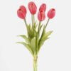 Artificial Flower 25*25*39cm  Tulip bouquet *7 bundle GS-41524004-P3 Bouquet 3,000+ sqm showroom with thousands of artificial flowers, plants & trees ready for global sourcing.
