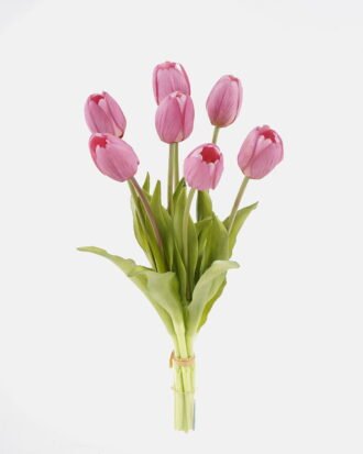 Artificial Flower 25*25*39cm  Tulip bouquet *7 bundle GS-41524004-Z1 2024SEP YeahFlower is one of Chinese leading OEM manufacturers and exporters , supplying the silk flowers, wholesale artificial trees