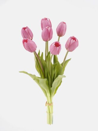 Artificial Flower 25*25*39cm  Tulip bouquet *7 bundle GS-41524004 Bouquet 3,000+ sqm showroom with thousands of artificial flowers, plants & trees ready for global sourcing.
