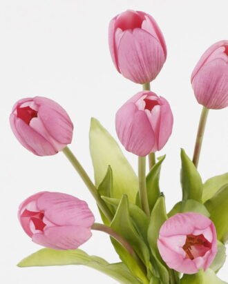 Artificial Flower 25*25*39cm  Tulip bouquet *7 bundle GS-41524004-Z1 2024SEP YeahFlower is one of Chinese leading OEM manufacturers and exporters , supplying the silk flowers, wholesale artificial trees