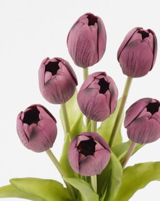 Artificial Flower 25*25*39cm  Tulip bouquet *7 bundle GS-41524004-Z2 2024SEP YeahFlower is one of Chinese leading OEM manufacturers and exporters , supplying the silk flowers, wholesale artificial trees