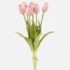 Artificial Flower 25*25*39cm  Tulip bouquet *7 bundle GS-41524004 2024SEP YeahFlower is one of Chinese leading OEM manufacturers and exporters , supplying the silk flowers, wholesale artificial trees