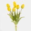 Artificial Flower 25*25*39cm  Tulip bouquet *7 bundle GS-41524004 2024SEP YeahFlower is one of Chinese leading OEM manufacturers and exporters , supplying the silk flowers, wholesale artificial trees