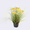 Artificial Grass 28*28*30cm Cephalostigma *5 in PP pot GS-45724012 Grass&PLANT 3,000+ sqm showroom with thousands of artificial flowers, plants & trees ready for global sourcing.