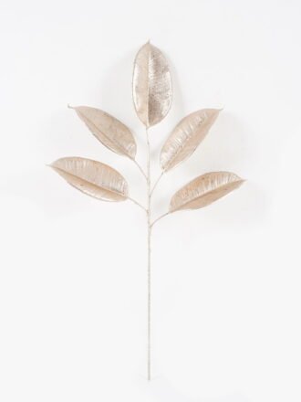 Artificial Plant 34*68cm  Leaf  single stem GS-54024028-S1 Christmas Item 3,000+ sqm showroom with thousands of artificial flowers, plants & trees ready for global sourcing.