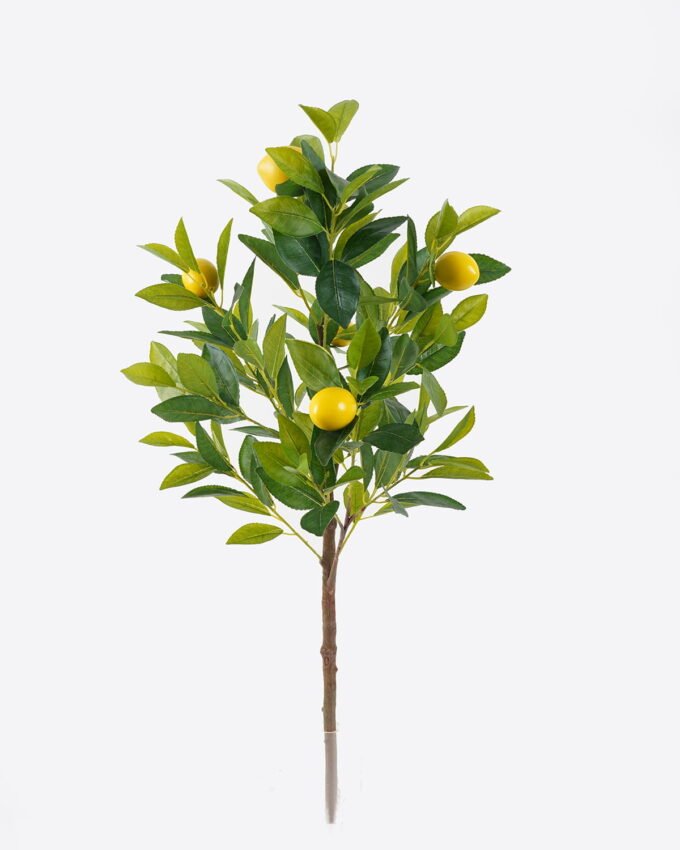 Artificial Plant 40*40*90cm Lemon  single stem GS-69424014 2024SEP YeahFlower is one of Chinese leading OEM manufacturers and exporters , supplying the silk flowers, wholesale artificial trees