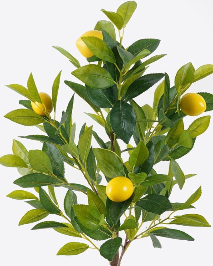 Artificial Plant 40*40*90cm Lemon  single stem GS-69424014 2024SEP YeahFlower is one of Chinese leading OEM manufacturers and exporters , supplying the silk flowers, wholesale artificial trees