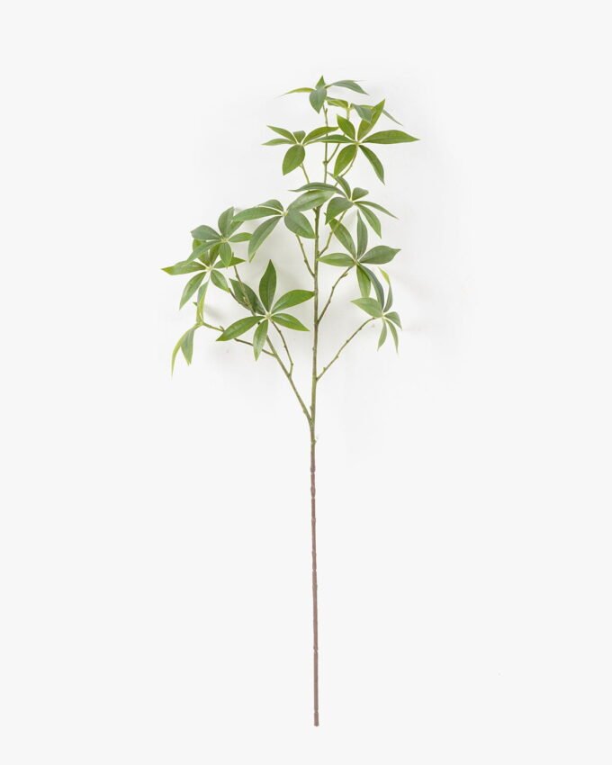 Artificial Plant 30*30*80cm Pachira macrocarpa leaves single stem GS-26224015 2024SEP YeahFlower is one of Chinese leading OEM manufacturers and exporters , supplying the silk flowers, wholesale artificial trees